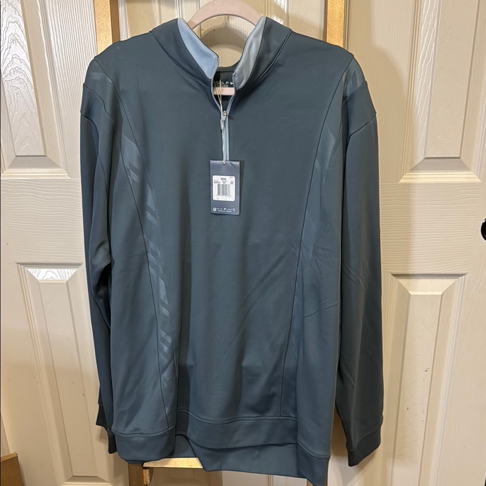 Nike Golf Tour Performance Gray Quarter-Zip Pullover